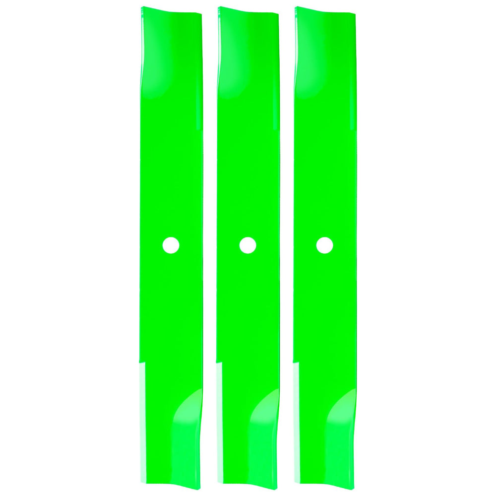 TENGMUJX three-pack front view showing blades ready to replace OEM and restore cutting