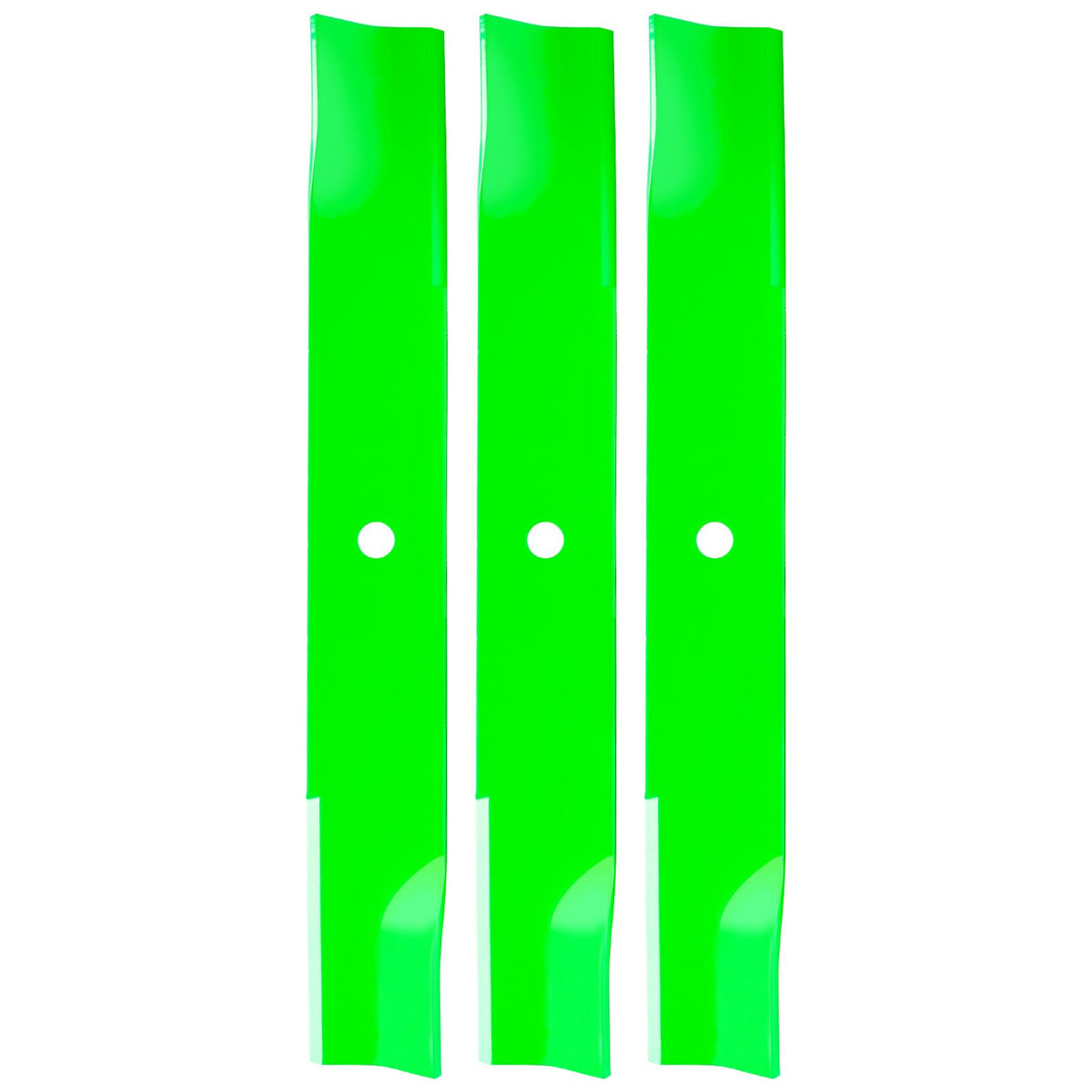 TENGMUJX three-pack front view showing blades ready to replace OEM and restore cutting