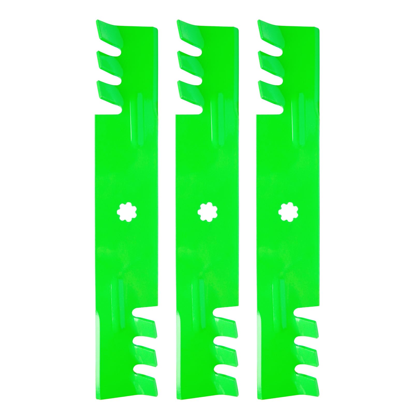 TENGMUJX blade front view showing profile and fit for clean cuts