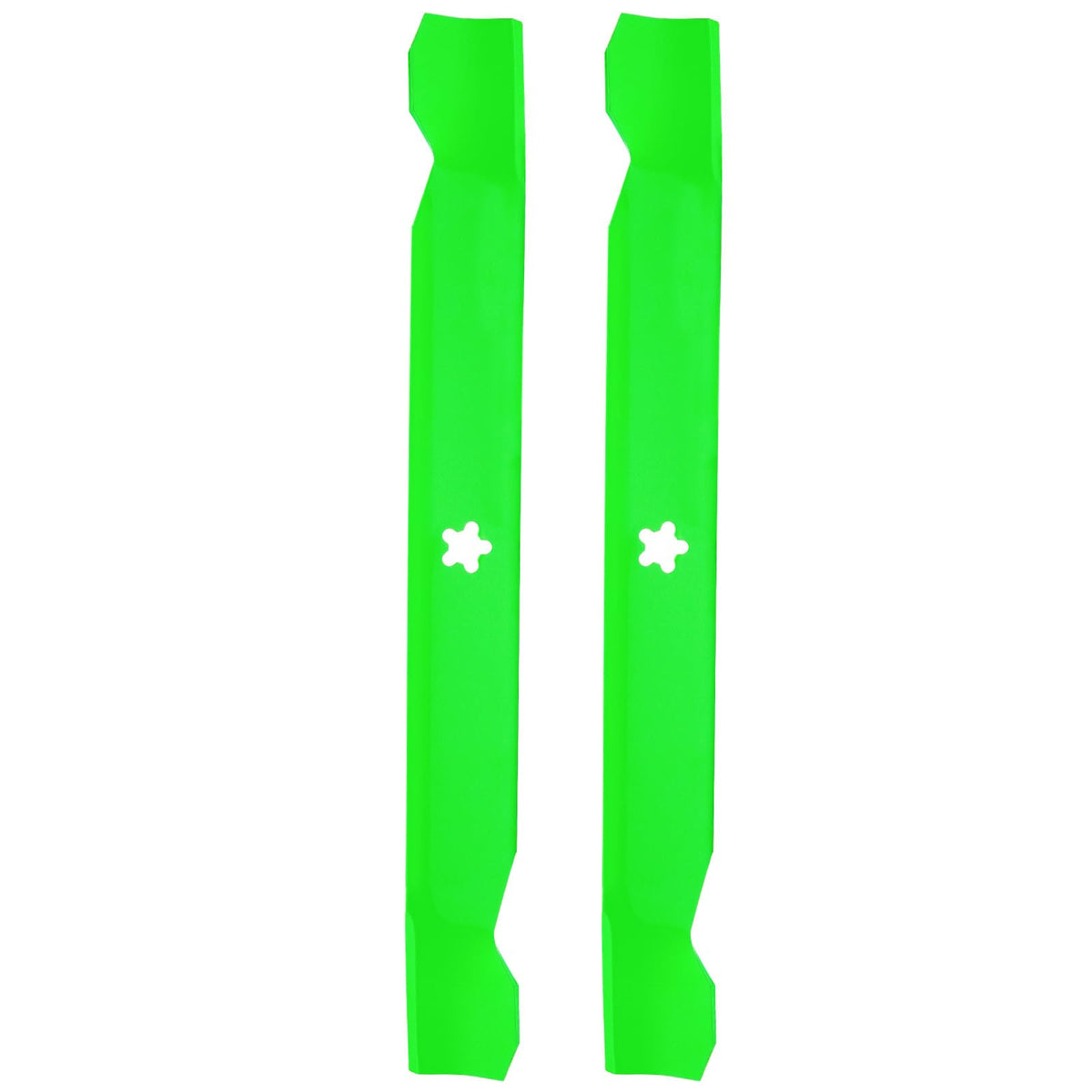 TENGMUJX front view blade showing full cutting edge and balanced shape for cleaner cuts
