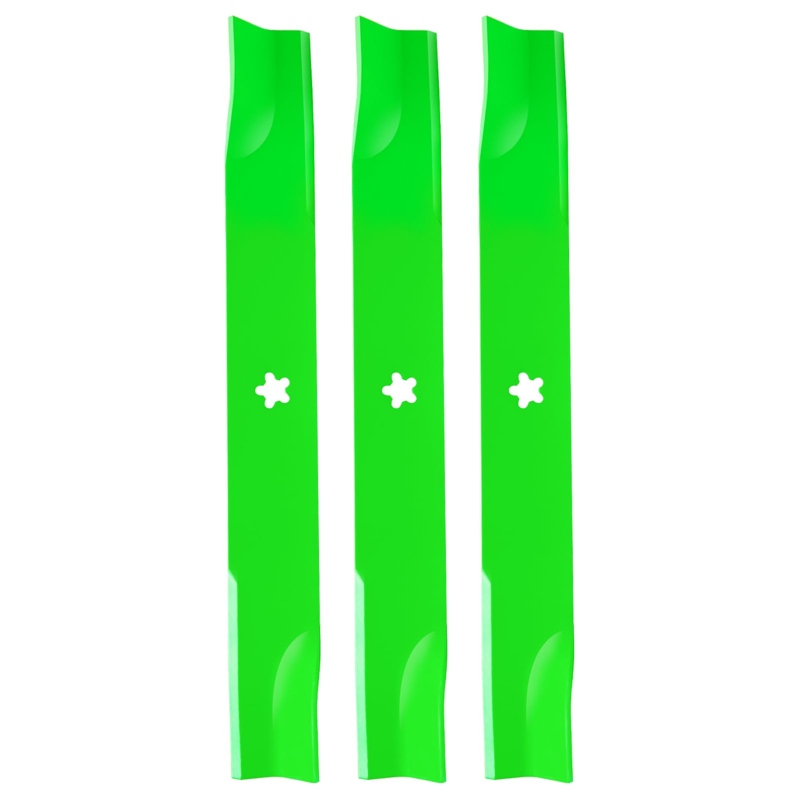 TENGMUJX front profile blade showing balanced high-lift shape and clean cut