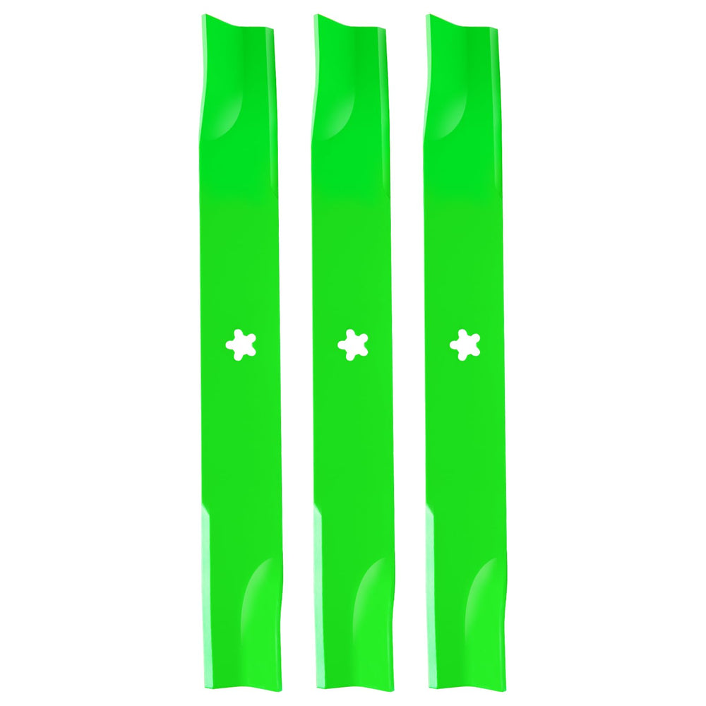 TENGMUJX front profile blade showing balanced high-lift shape and clean cut