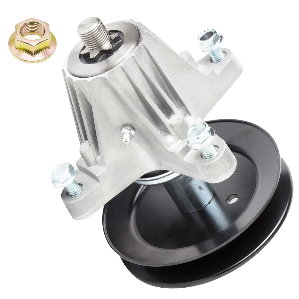 TENGMUJX front view spindle assembly showing fit and stability