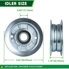 TENGMUJX idler pulley detail illustrating durable construction and alignment