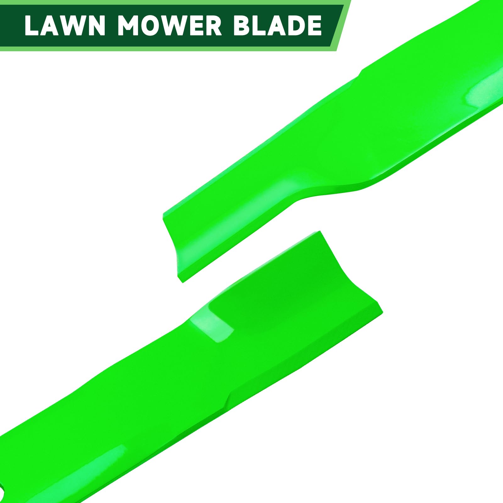 TENGMUJX blade installed on a 54 inch mower deck improving cut uniformity