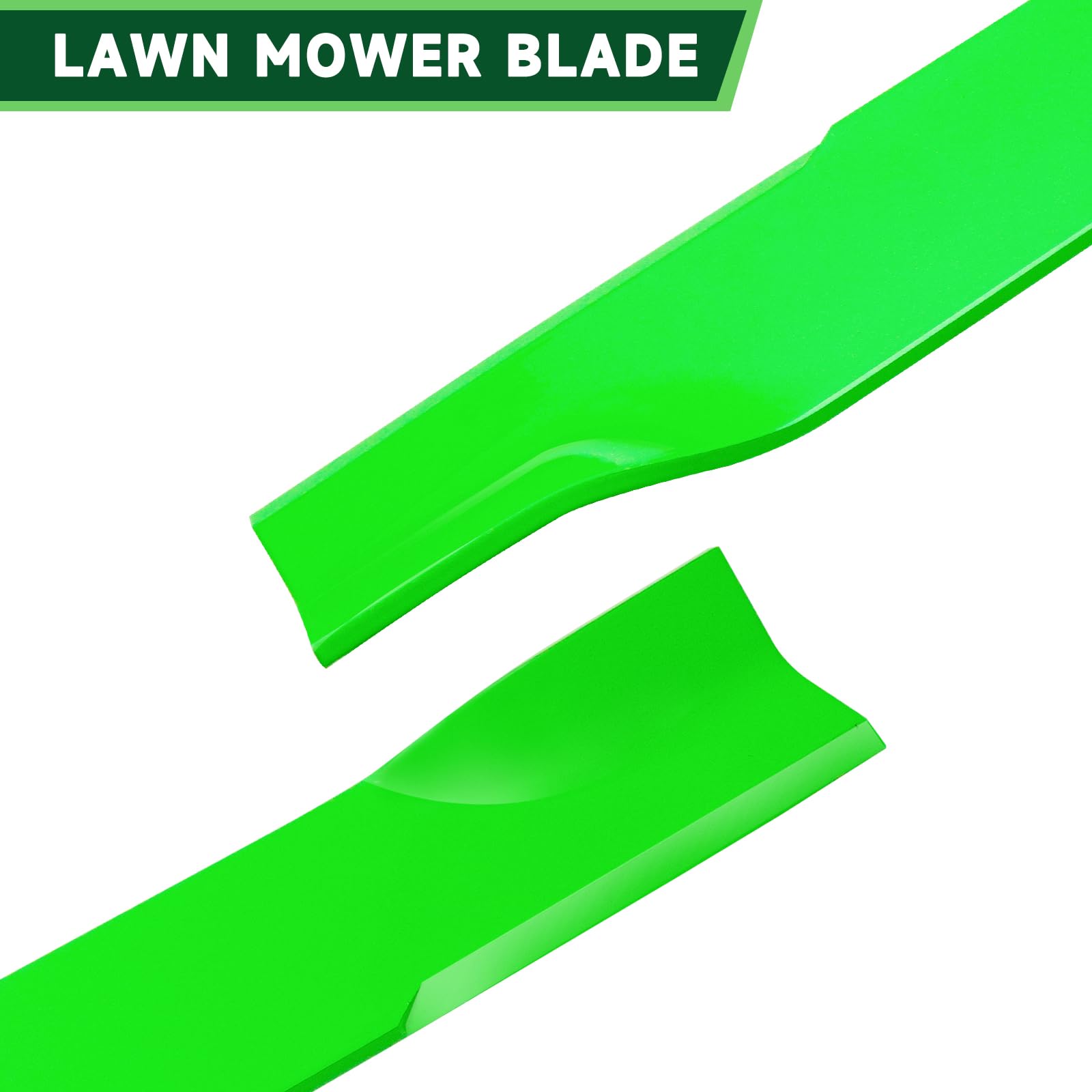 TENGMUJX blade installed on a 61-inch mower deck for correct fit