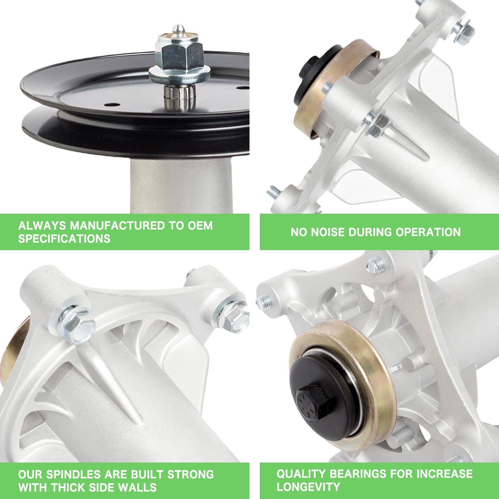 TENGMUJX mounting flange close view demonstrating bolt pattern accuracy and strength