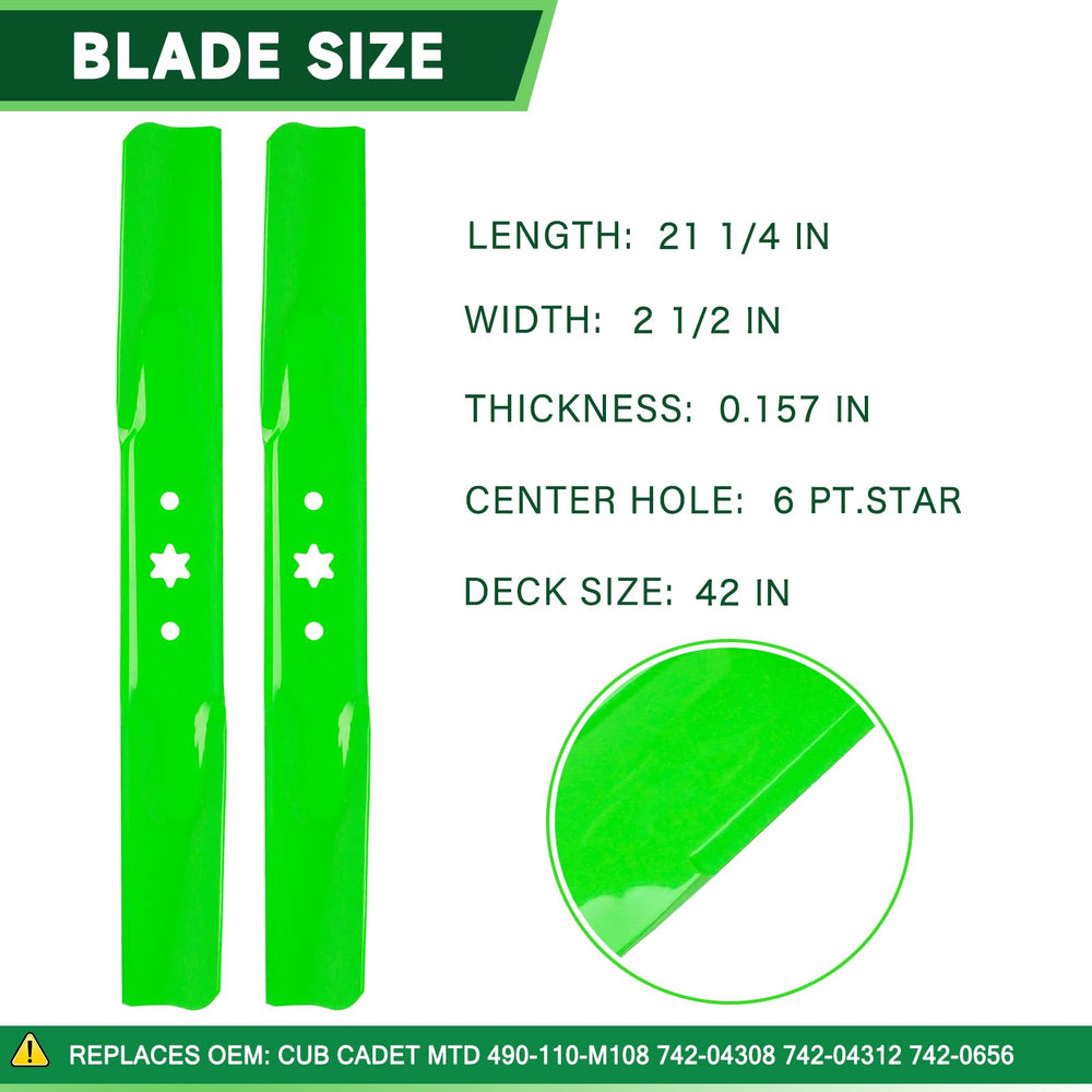 TENGMUJX mower blade edge detail showing sharpness for cleaner cuts