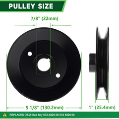 TENGMUJX pulley detail shot showing precise grooves for reliable belt tracking