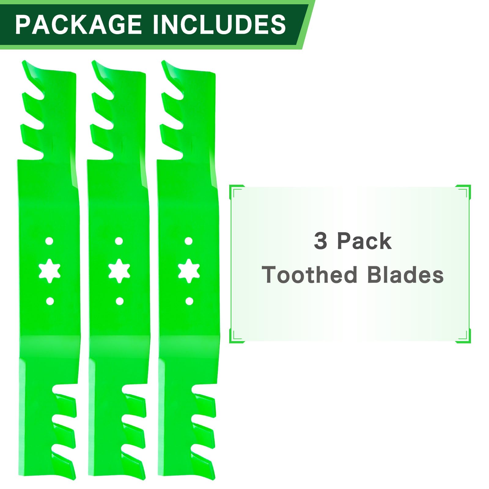 TENGMUJX blades next to ruler showing exact length and thickness for accurate replacement
