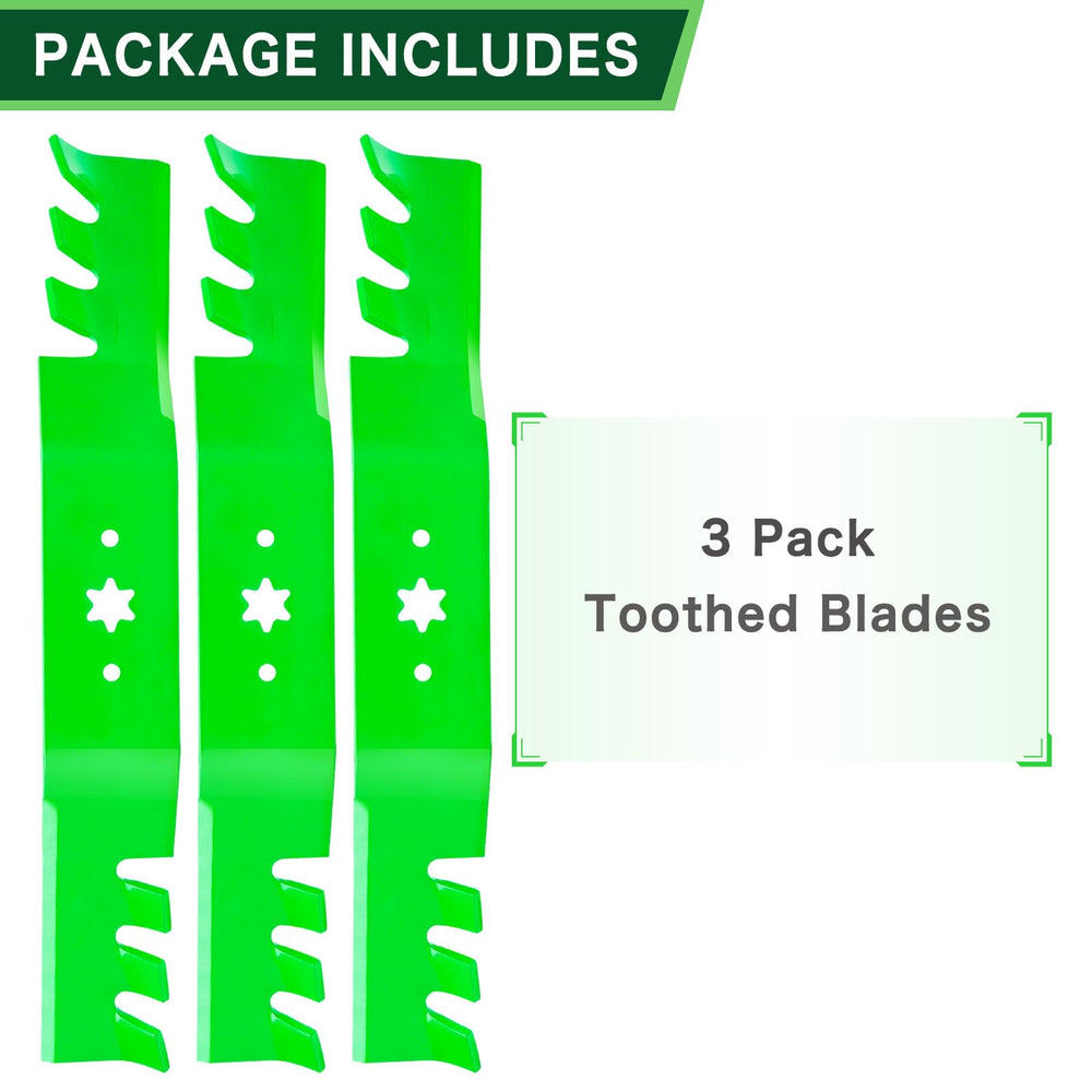 TENGMUJX blades next to ruler showing exact length and thickness for accurate replacement
