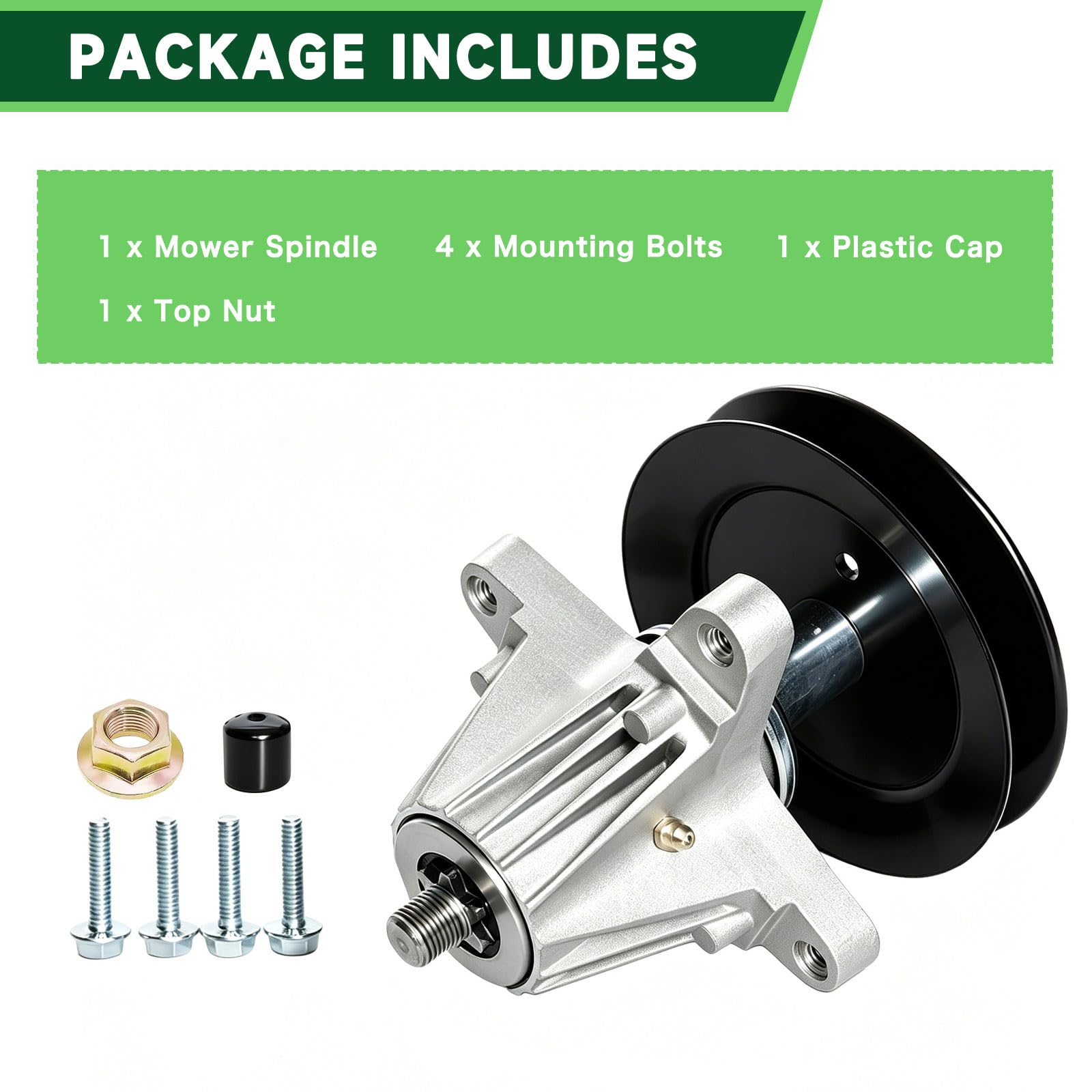 TENGMUJX shaft threads and end for secure blade fastening benefit