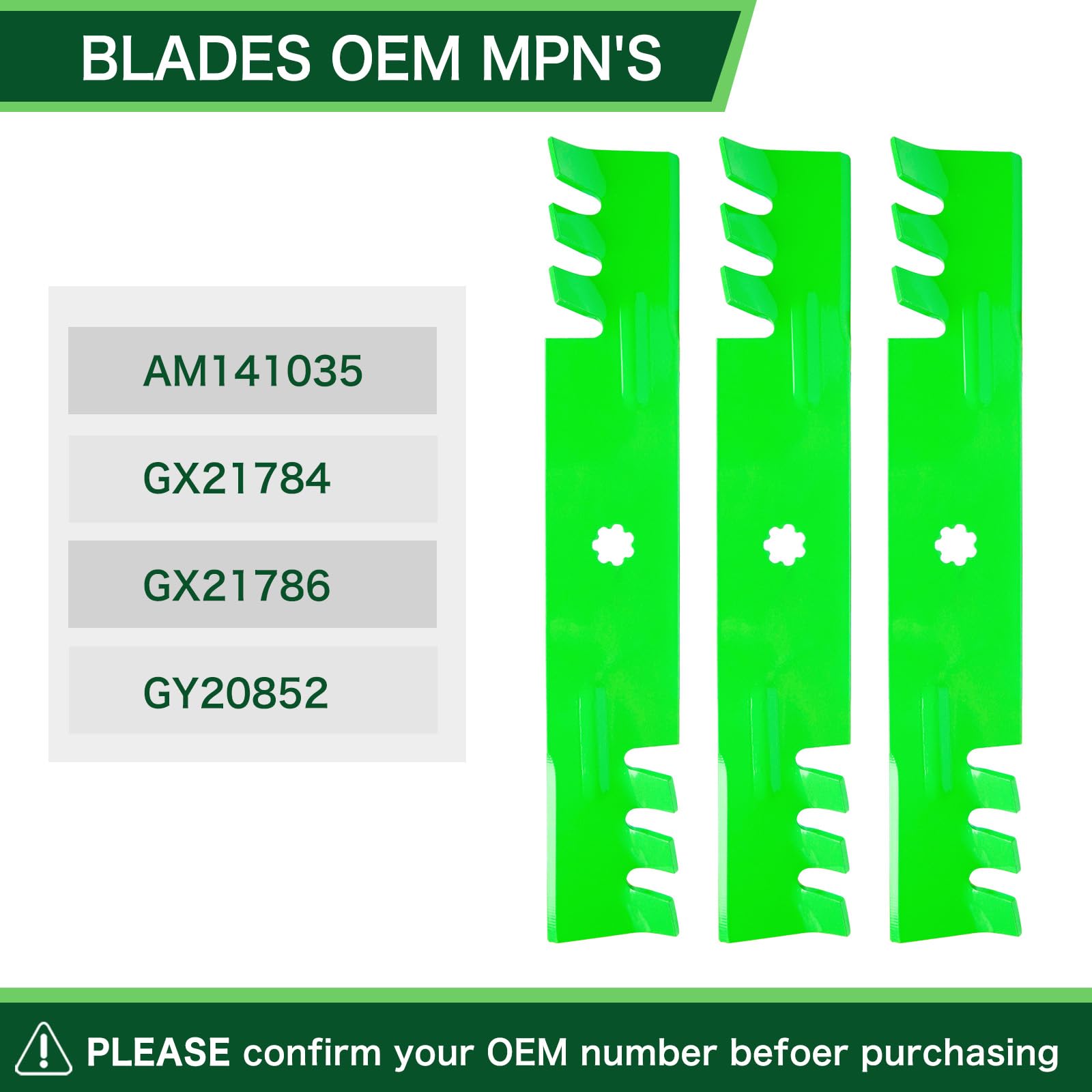 TENGMUJX side view showing blade thickness for durability