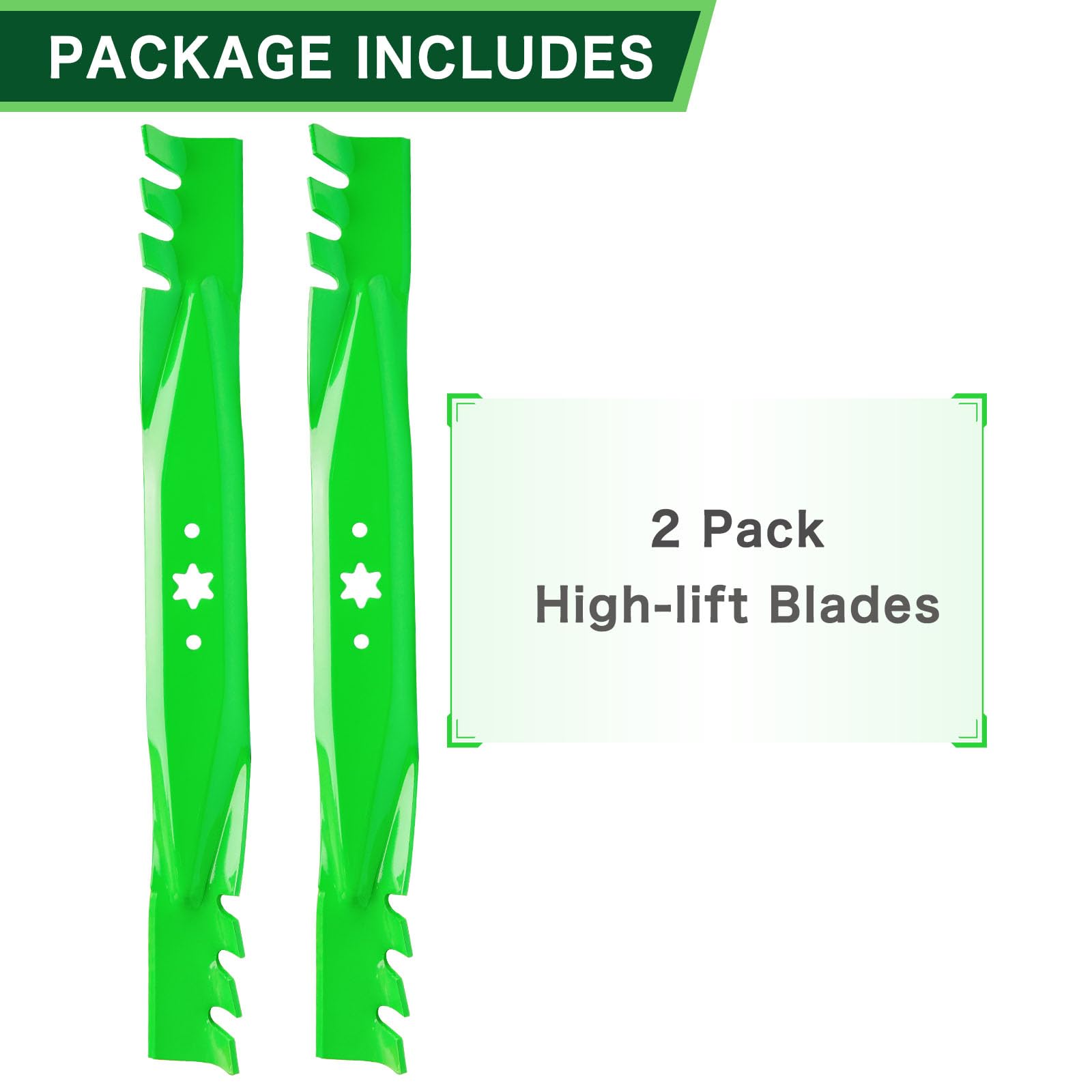 TENGMUJX blade beside ruler showing accurate 42-inch sizing for correct fit
