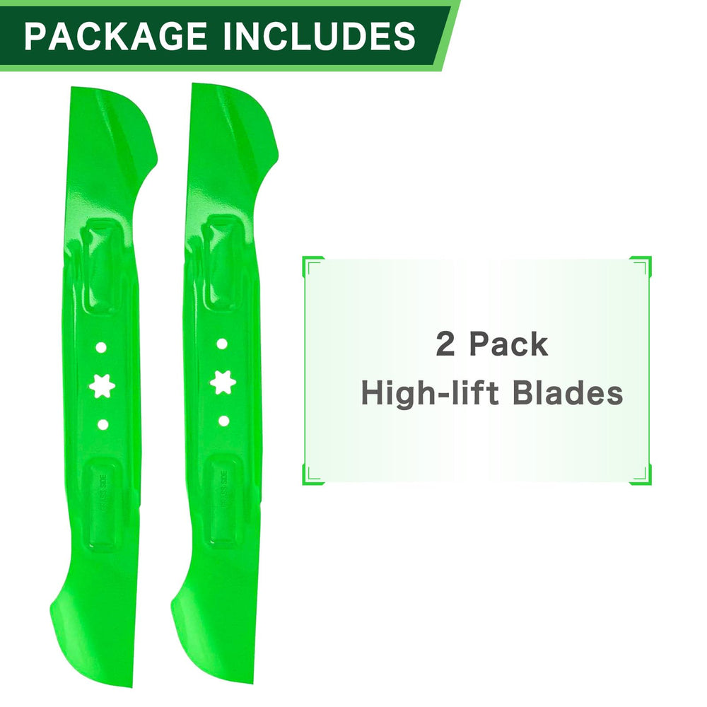 TENGMUJX blades beside measuring tape verifying 23-1/4 inch length for correct sizing
