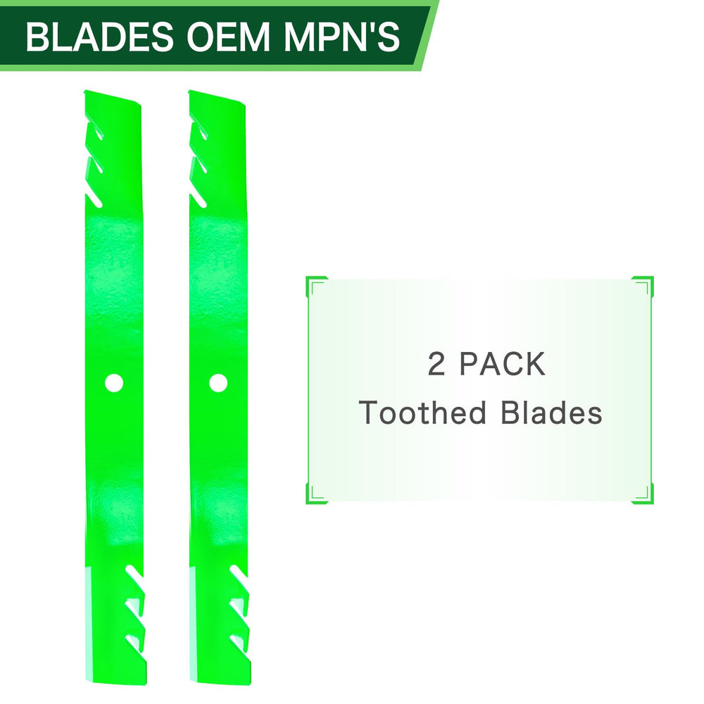TENGMUJX blades next to ruler showing dimensions for confident selection