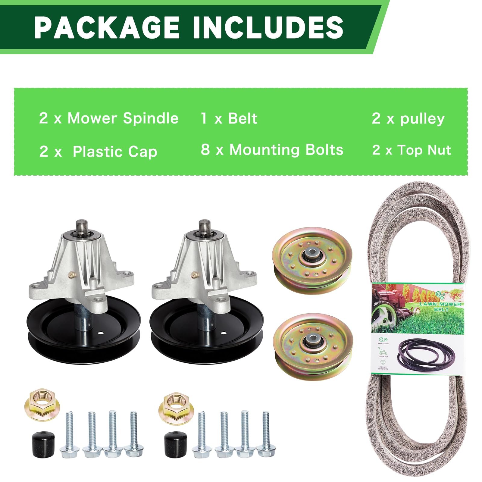 TENGMUJX labeled parts with OEM numbers to simplify correct replacement