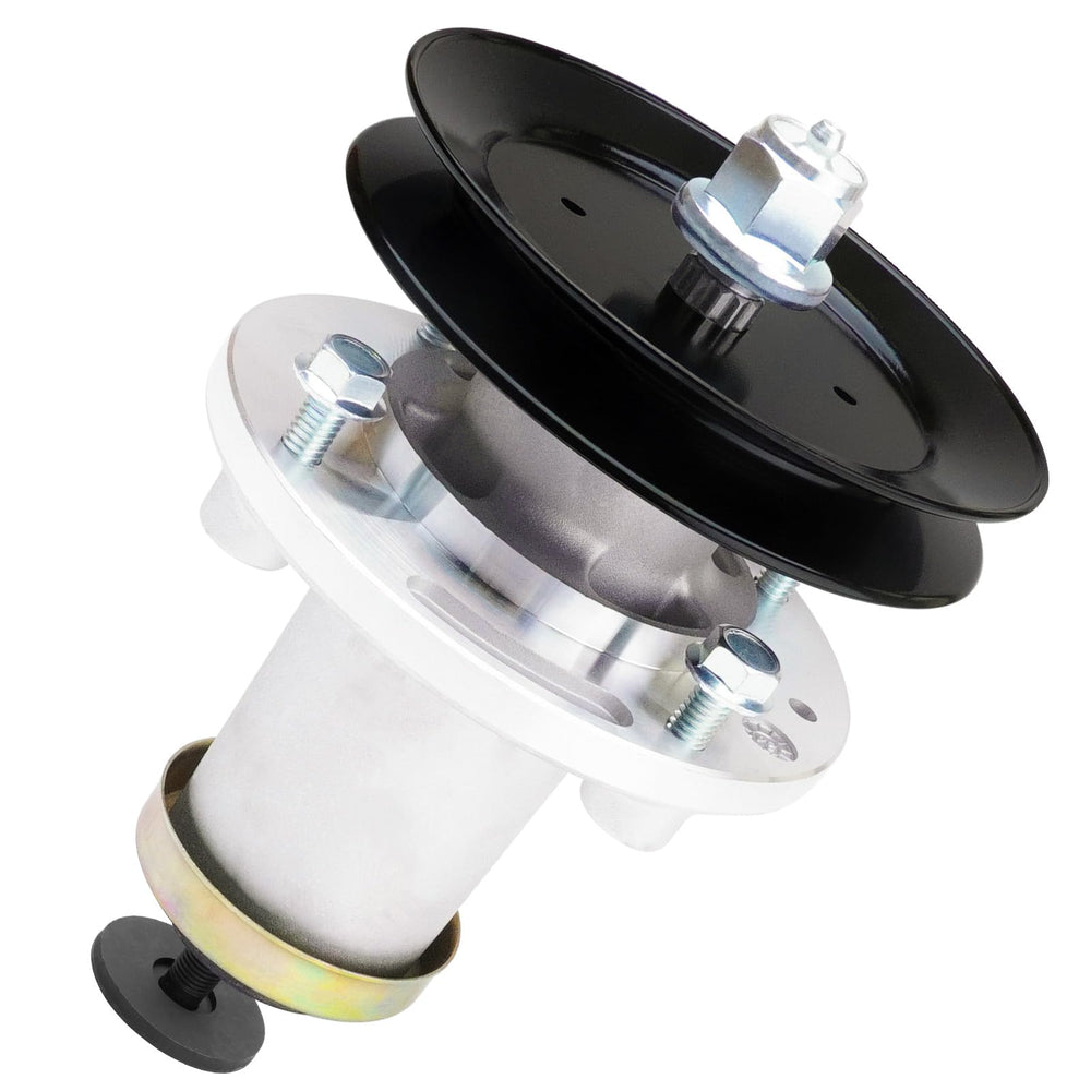 TENGMUJX front view of spindle assembly showing fit and finish benefits