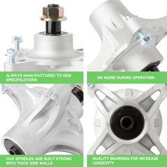 TENGMUJX spindle sealed bearing closeup highlighting smooth rotation benefit