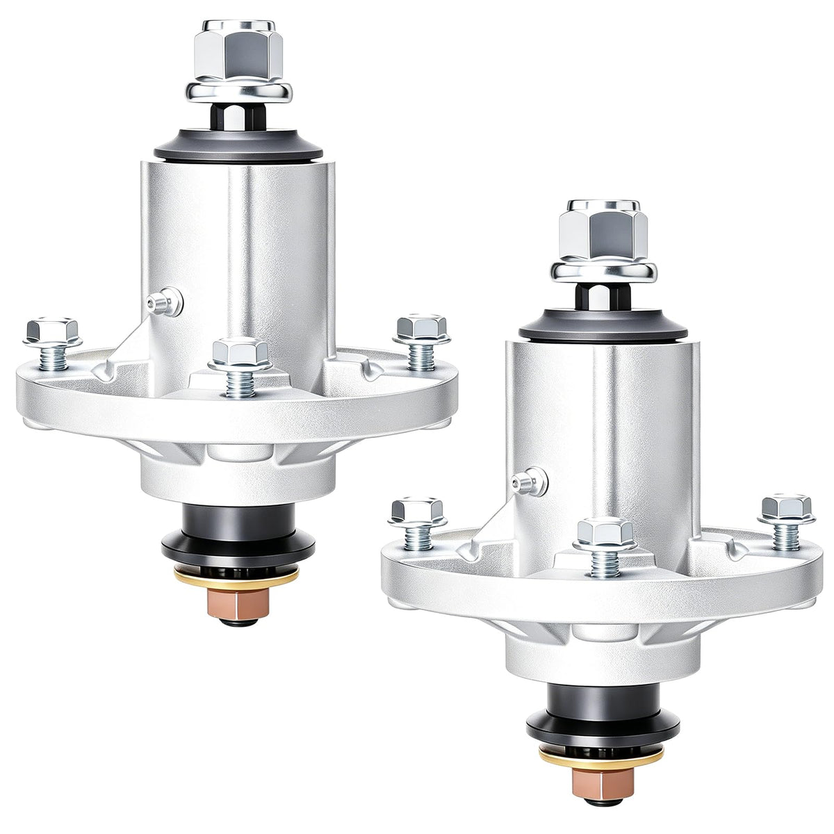 TENGMUJX spindle front assembly showing robust construction and improved cutting consistency