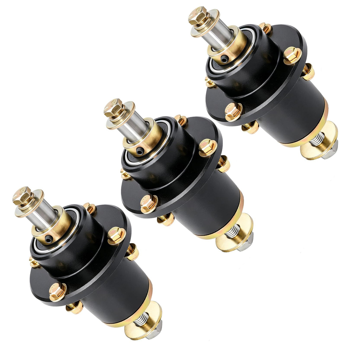 TENGMUJX spindle front view showing precise fit and reliable replacement