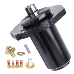 TENGMUJX front view spindle showing mounting flanges for easy replacement