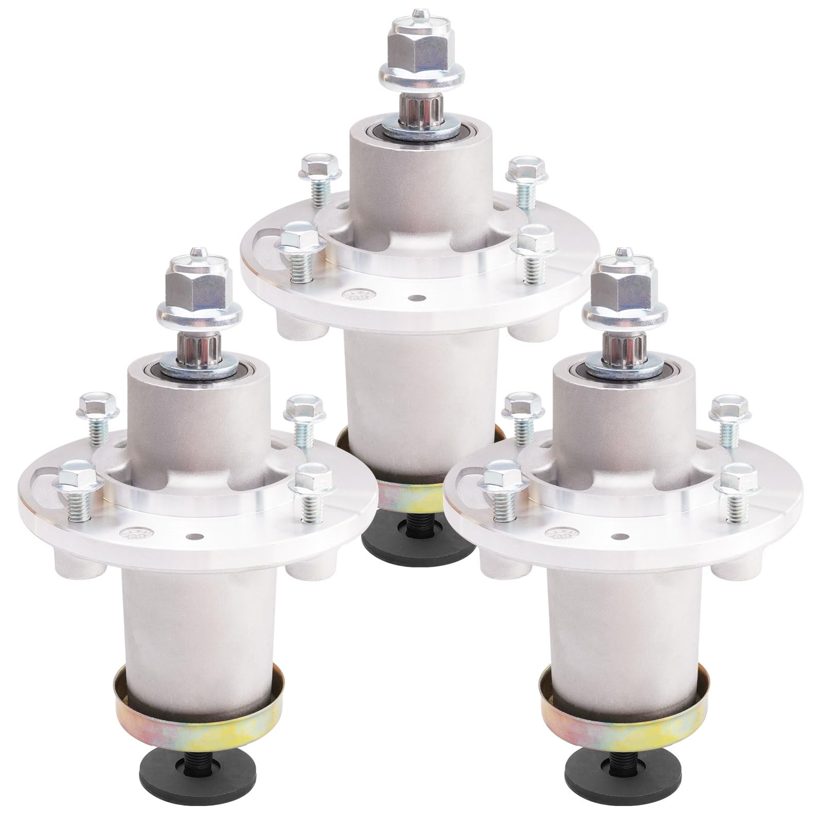 TENGMUJX front view spindle assembly showing fit and durability