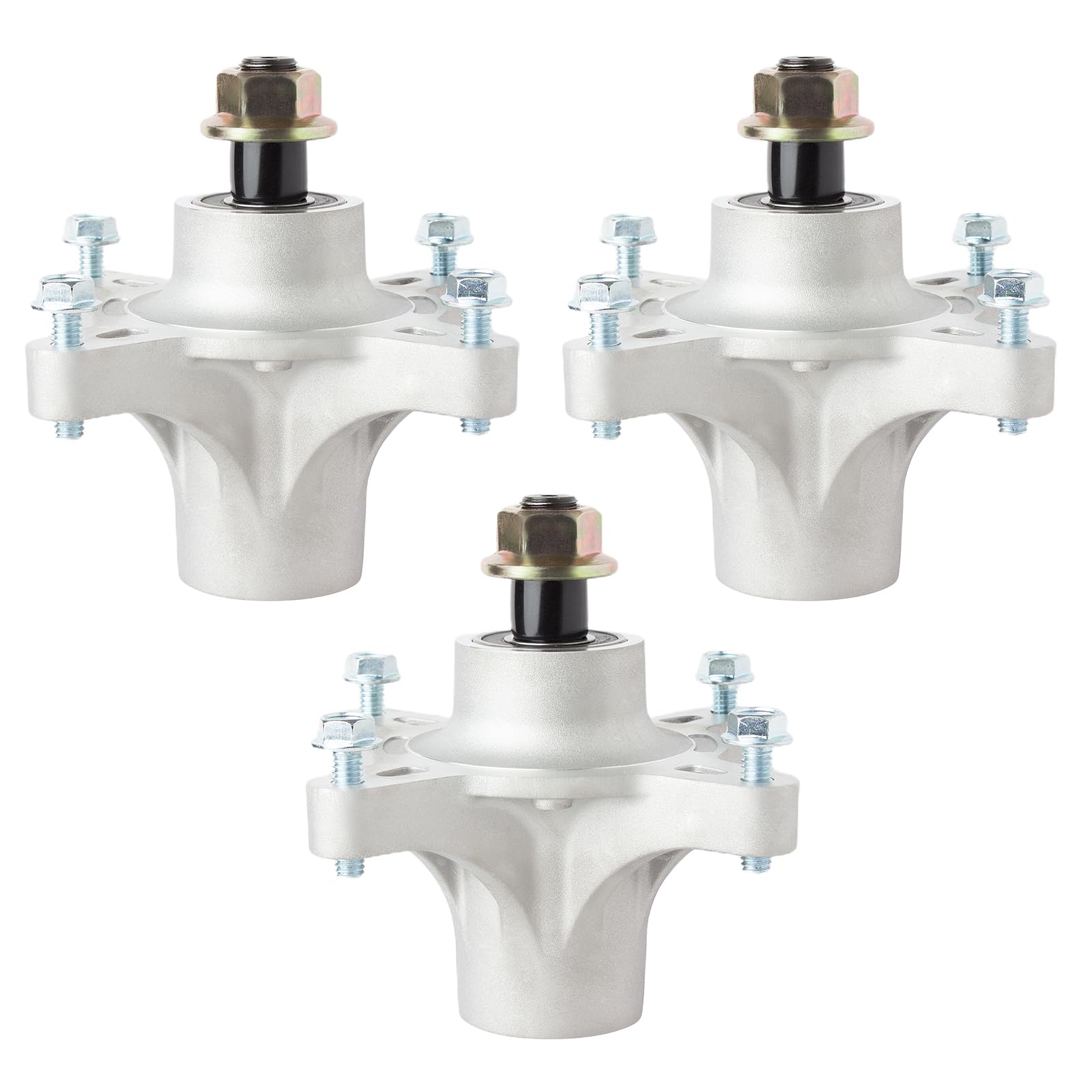 TENGMUJX spindle front view showing clean machined surfaces and precise fit
