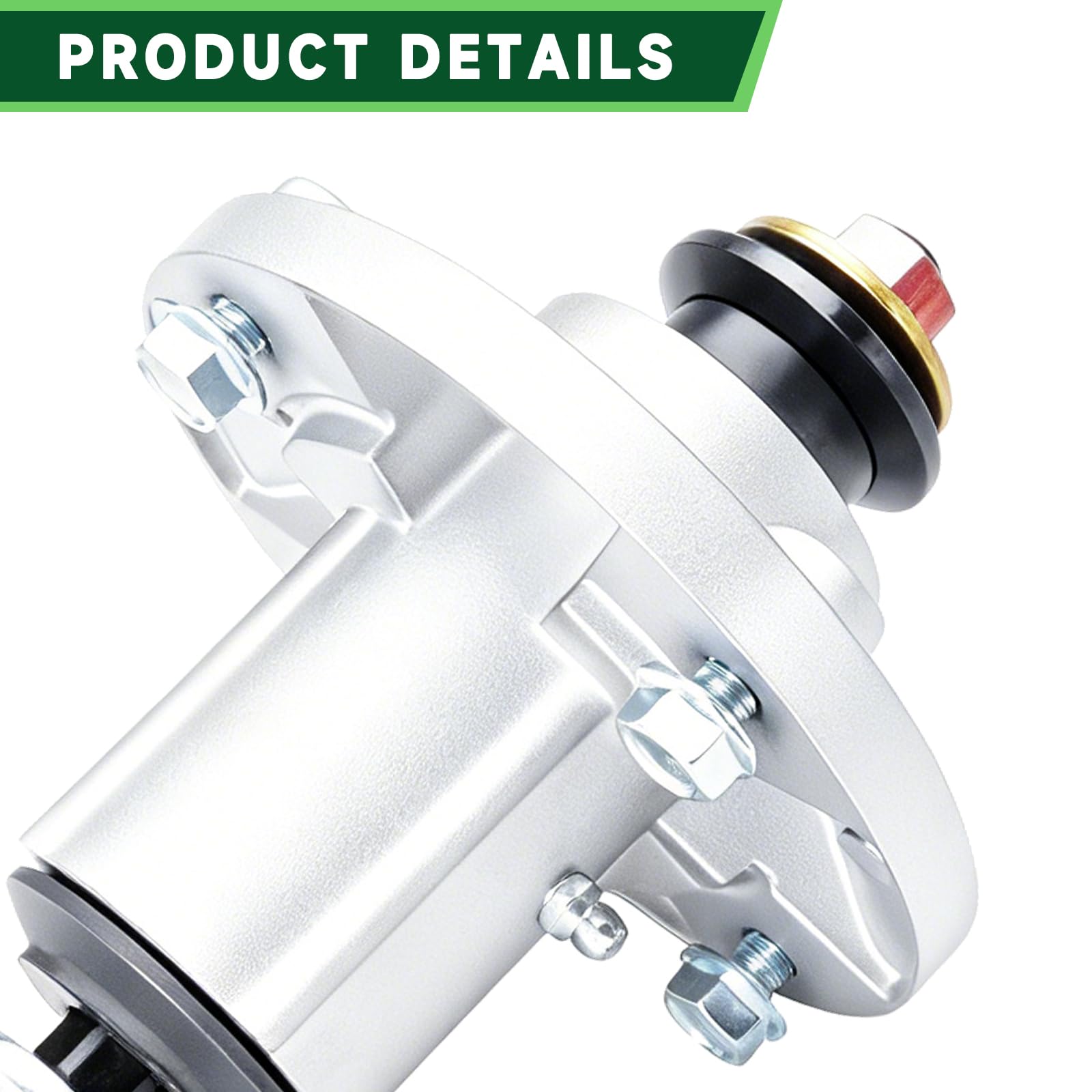TENGMUJX spindle on deck installation demonstrating straightforward DIY replacement benefit