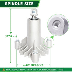 TENGMUJX spindle and pulley side profile highlighting sturdy construction