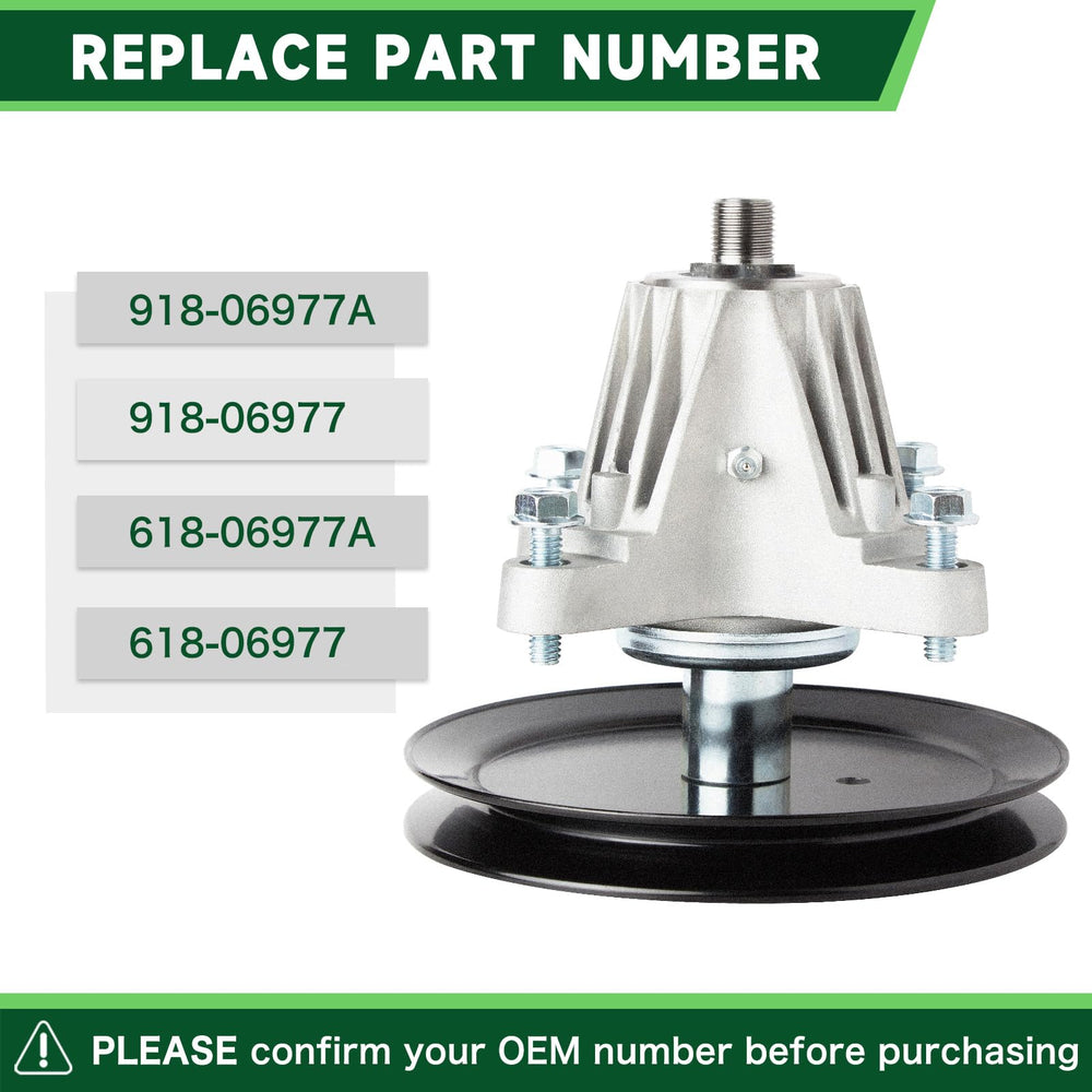 TENGMUJX spindle shaft detail with smooth finish for secure blade mounting