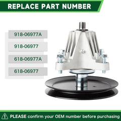 TENGMUJX spindle shaft detail with smooth finish for secure blade mounting