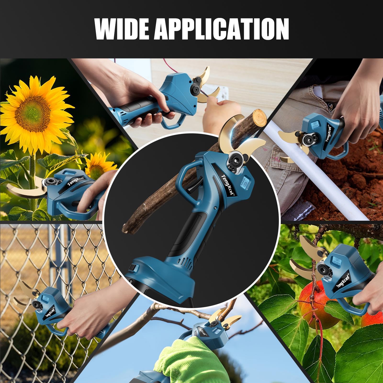 TengXcel package with sandpaper stone wrenches and user manual for upkeep