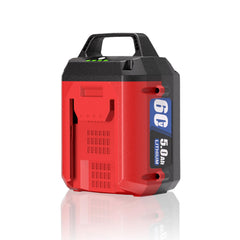 TenHutt 60V 5.0Ah front profile showing battery fit and capacity benefits