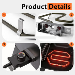 Teonkeeys heating element tube detail highlighting durable construction and fast heat
