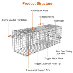 TeqHome close-up of rust-resistant wire mesh showing solid construction benefit long-lasting durability