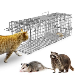 TeqHome front view of trap showing secure humane capture