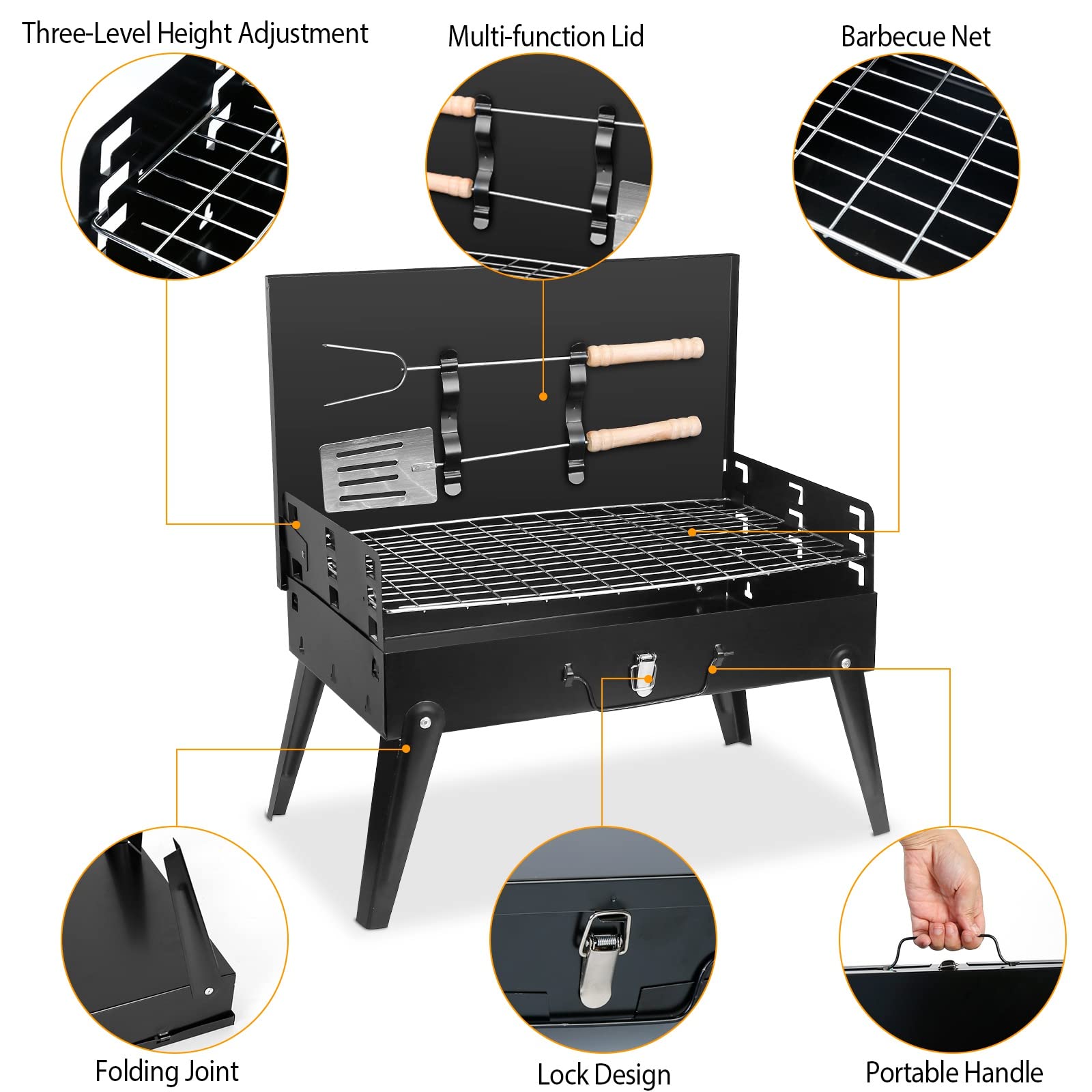 TeqHome grill in use with glowing coals delivering authentic charcoal flavor