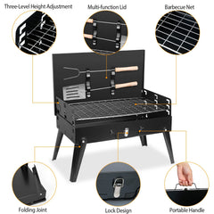 TeqHome grill in use with glowing coals delivering authentic charcoal flavor