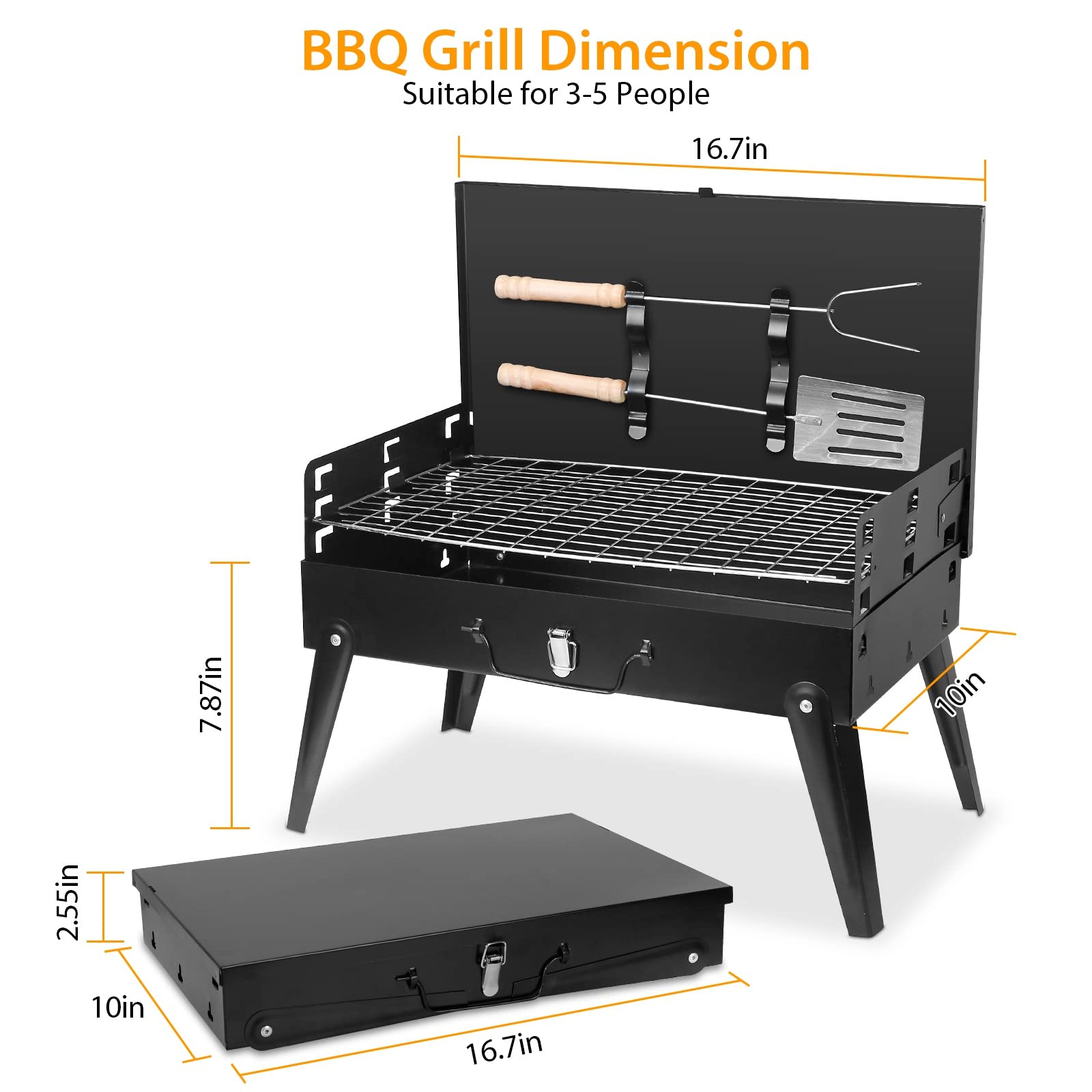 TeqHome height adjustment image illustrating three grate positions for control