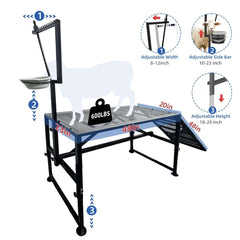 TERCFDSK non-slip platform surface close-up for safer footing