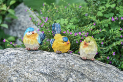 TERESA'S COLLECTIONS single bird on a porch step offering welcoming curb appeal