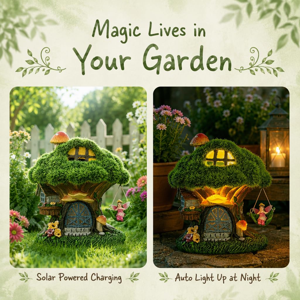 TERESA'S COLLECTIONS placed in flower bed demonstrating outdoor styling benefit