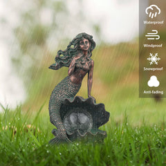 TERESA'S COLLECTIONS texture and bronze patina finish showing weather protection