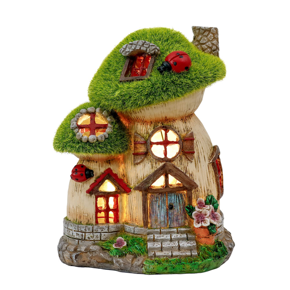 TERESA'S COLLECTIONS front view showing whimsical mushroom shape and resin detail