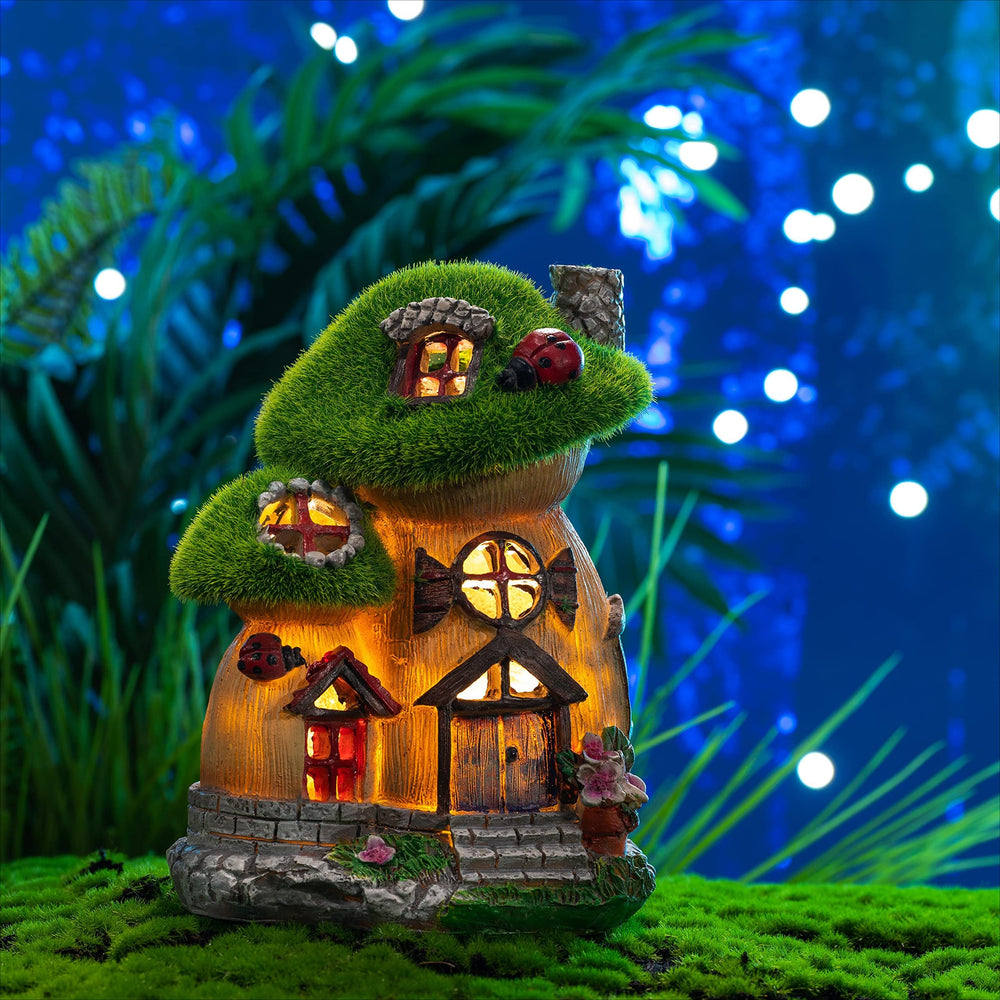TERESA'S COLLECTIONS close-up of mossy roof texture adding realistic visual depth