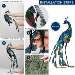 TERESA'S COLLECTIONS U-shaped stakes and base for stable outdoor mounting