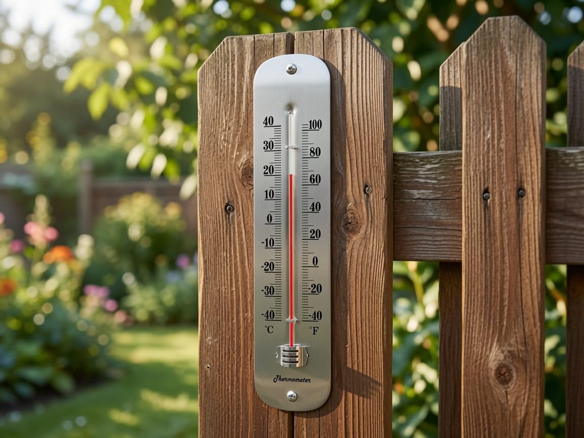 TERMOFLY dial showing dual °F and °C scales for international temperature reading