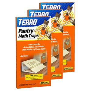 Terro trap front packaging showing product and safe non-toxic adhesive