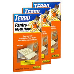 Terro trap front packaging showing product and safe non-toxic adhesive